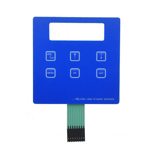 3M embossing tactile keys metal dome membrane switch keypads with LCD